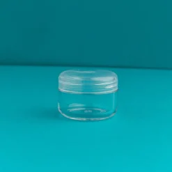 Nature's Garden 6 ml Clear Lip Balm, Eyeshadow Container with Clear Lid Clearance
