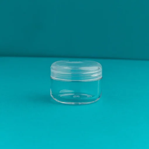 Nature's Garden 6 ml Clear Lip Balm, Eyeshadow Container with Clear Lid Clearance