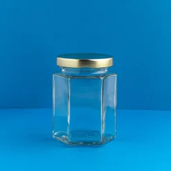 Nature's Garden 6.5 oz. Glass Hexagon Candle Jar Sale