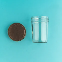 Nature's Garden 8 oz. Jelly Jars with Bronze Lid Clearance