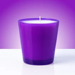 Nature's Garden 6 oz Purple Glass Candle Jar (Case of 12) Best