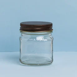 Nature's Garden 8 oz. Smooth Mason Jars with Bronze Lids Online