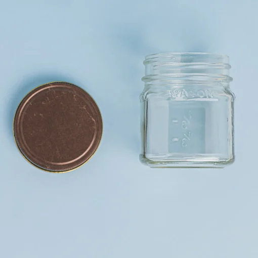 Nature's Garden 8 oz. Smooth Mason Jars with Bronze Lids Online
