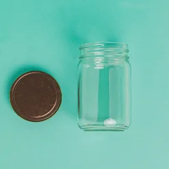 Nature's Garden 12 oz. Smooth Mason Jars with Bronze Lids Discount