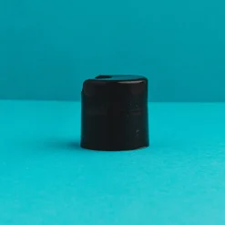 Nature's Garden Black Smooth Disc Top Lids 24/410 Hot