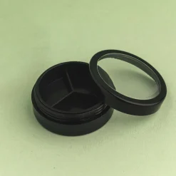 Nature's Garden 3-Compartment Cosmetic Jar