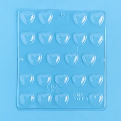 Nature's Garden Hearts (Embed Mold) New