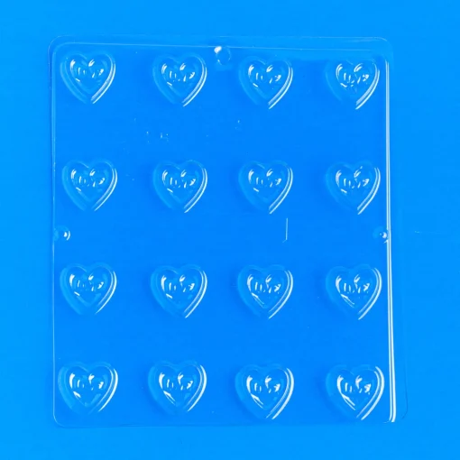 Nature's Garden Love Hearts (Embed Mold)