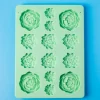 Nature's Garden Silicone Soap Mold- Succulents Mold Discount