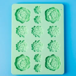 Nature's Garden Silicone Soap Mold- Succulents Mold Discount