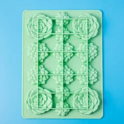 Nature's Garden Silicone Soap Mold- Succulents Mold Discount