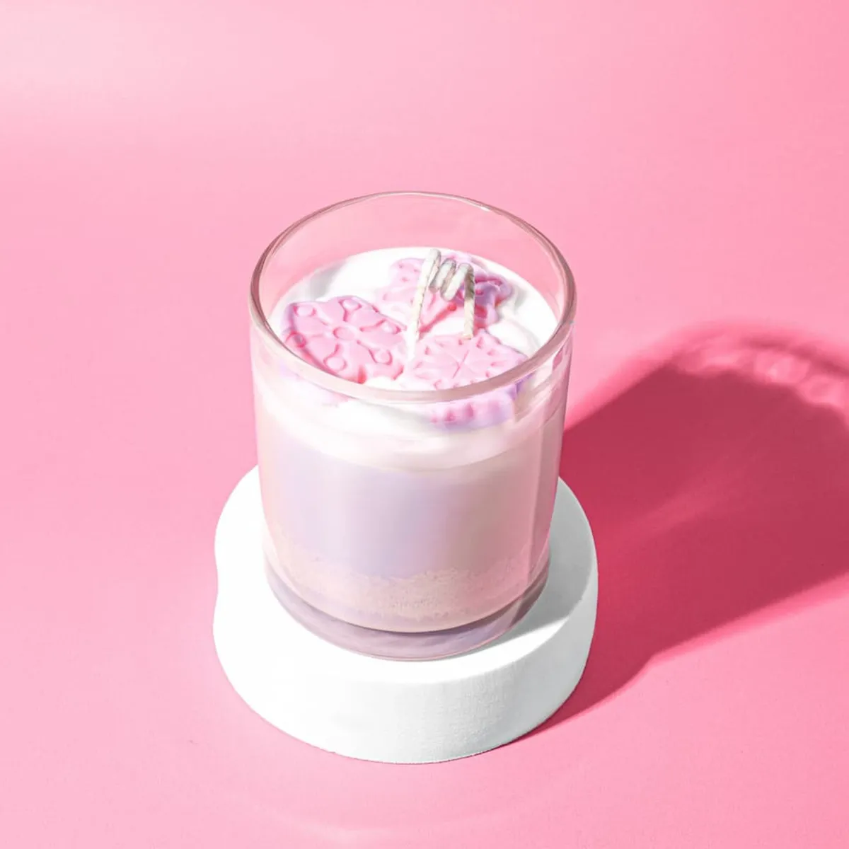 Nature's Garden Snowflakes and Berries Candle Kit New