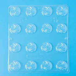 Nature's Garden Swirl Waffers (Embed Mold)